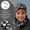 HECKBO 360° Reflector Children's Hat & Loop Scarf Set -