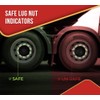 Mytee Products 100 Pcs Checkpoint Loose Wheel Lug Nut Indicator