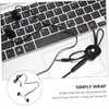 LABRIMP 2pcs Ear Hanging Headphones Comfortable Wired Earbuds for Sports