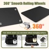 Sliding Tray for Coffee Maker, 360° Rolling Tray Appliance Slider