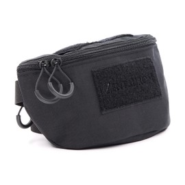 Zentauron Bauchtasche Taktisch 20 x 12 x 8 cm I Taktische Hüfttasche Gürteltasche aus hochwertigem Cordura I Strapazierfähige Militär Tasche MOLLE Tasche