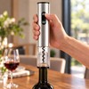 Electric Wine Opener with Foil Cutter LED Light and Dual