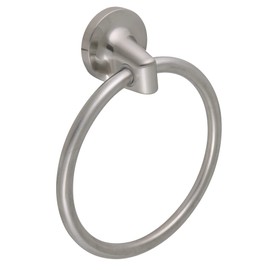 Design House 558155 Alta Bay Towel Ring, Brushed Nickel