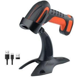 Tera Pro (Extreme Performance) Industrial Wireless Barcode Scanner 2D QR 1D B...