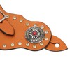 Spur Strap Artificial Leather Adjustable Western Spur Strap with Buckle