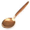 BNAZIND Kunz Rose Gold Spoon | Titanium Shiny18/10 Stainless Steel
