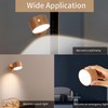 LED Wall Mounted Reading Lights 360 Degree Rotation Magnetic Rechargeable