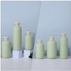 minkissy 3pcs Flip Cap Shampoo Bottles Empty Sub Package Squeeze