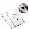 20Pcs Poker Card Bottle Opener Ace Poker Shaped Stainless Steel