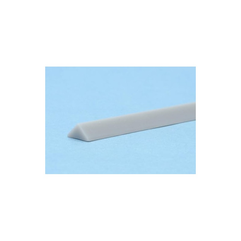 Wave Material Series Plastic Material Triangle Bar 0.04 inch (1.0