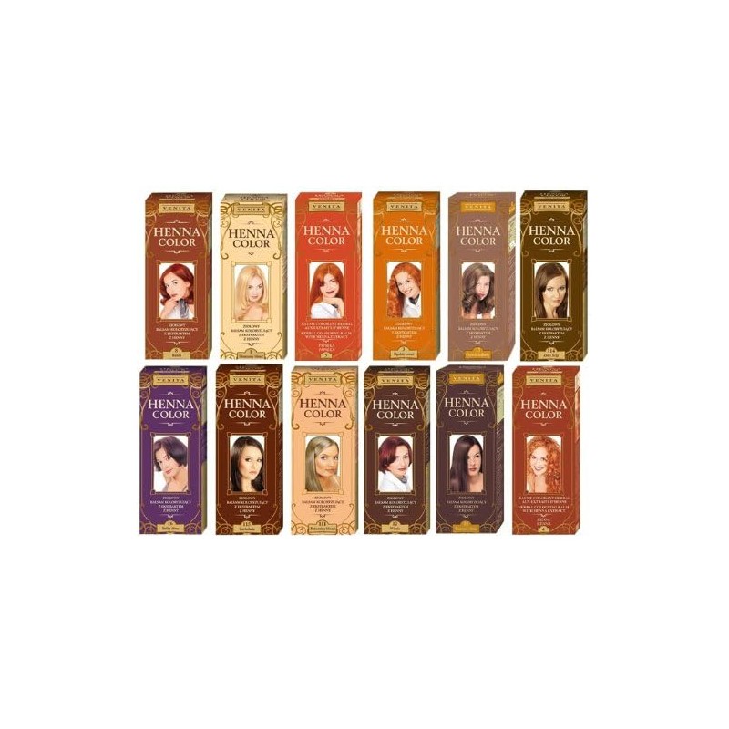 Henna Color 113 Light Braun Hair Balsam Hair Color Effect