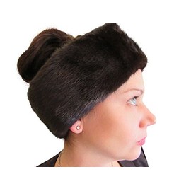 3.75-4 in Wide Ranch Mink Headband