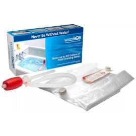 waterBOB Bathtub Storage Emergency Drinking Water Container, Comes with Hand Pump, Dis...