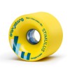 Orangatang Stimulus 70 mm 86a Freeride Longboard Skateboard Wheels (Yellow,