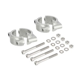 Set: 2x Inner Moulding + 2x External Clamping Bridge, with Hexagon Socket Screws, for Front Mudguard - for S50, S51, S70, SR50, SR80