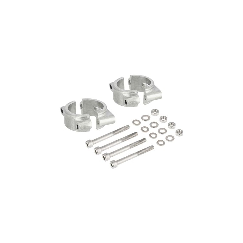 Set: 2x Inner Moulding + 2x External Clamping Bridge, with