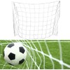 Hominas Football Net, Replacement Net for Football Goal 2.4 x