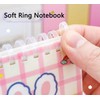 YIHUANYIFA 4pcs Small Notebooks Pocket Top Bound Spiral Panda Notepads