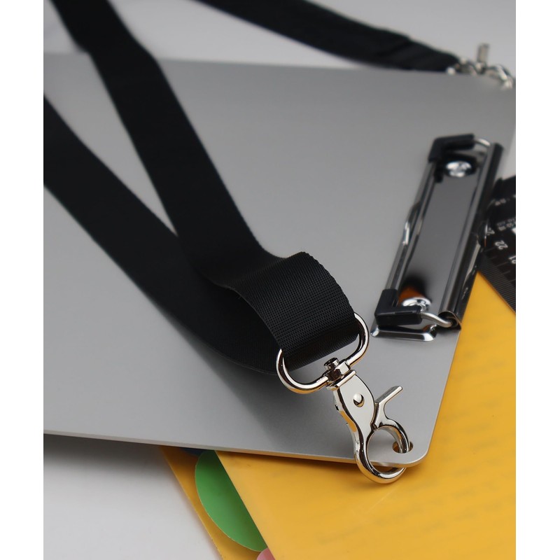 Aluminum Clipboard,A4 Size (9.5 "X12.4") Two Clips Clipboards with 63