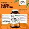 Wild & Organic Turkey Tail Mushroom Capsules 1000 mg -