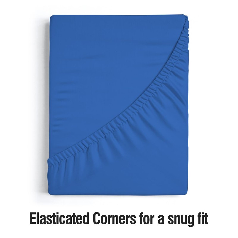 MistyMorning Fitted Sheet, Soft & Premium quality Bedding & Linen,
