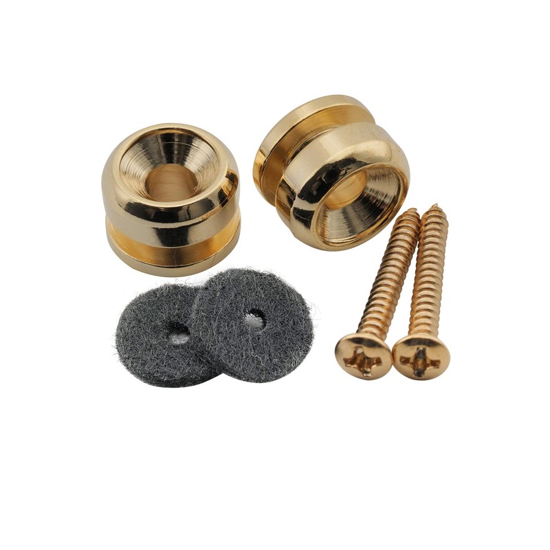 Musiclily Pro 14mm Steel D-Type Strap Buttons End Pins for