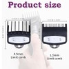 2 Pcs Clipper Guards Compatible with Wahl Clippers – Sizes