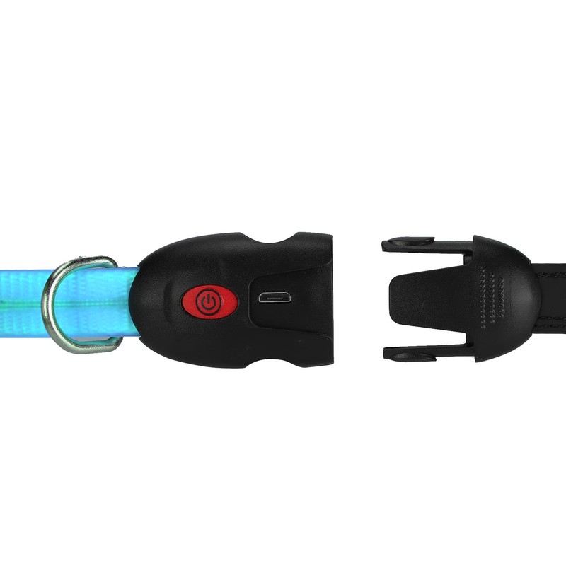 Outdoor Dog LED Collars with Leashes Set USB Rechargeable Pet