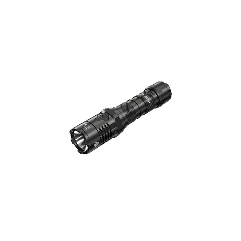 Nitecore Unisex's P20i White, and, UV, Dual, Output, Torch, Black,