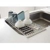 Yamazaki Home Drying Folding Sink Drainer Rack, Large, White