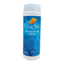 Clear Spa Bromo Bright Tablets 1" 1.5lb Larger Container