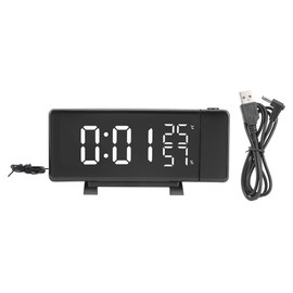 Innovative USB Digital Projection Alarm Clock Thermometer Hygrometer for Home Office Use