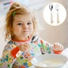 6 Stück Kinderbesteck Ab 1 Jahr, Esslernlöffel Baby, Esslernbesteck, Lernlöffel