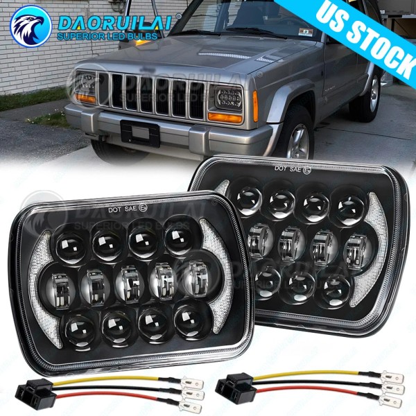 Unbranded Pair For Jeep Cherokee 1984-2001 XJ for Wrangler 86+