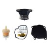 Carburetor with Intake Manifold Boot for Polaris Magnum 425 (95-98)