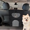 GLIDESMOOTH Dog Car Net Barrier, with Adjustable Rope and Hook,