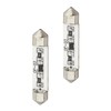 YOURS T6.3 31mm 3LED White 2 Piece Set Custom Parts