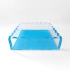 GRAHAM DESIGN Acrylic Scalloped Tray, Includes Anti-Slip Pads | 8