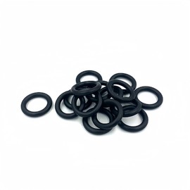 Boxonly Nitrile Rubber O-Ring Round 21 mm x 14 mm x 3.5 mm (DIX L) Black Pack of 50