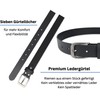 Frentree Leather Belt Made in Germany, Belt for Men and