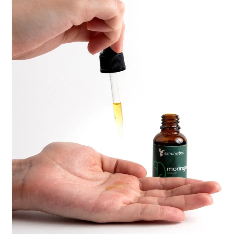 Aceite Facial Y Capilar De Aceite De Moringa 100 %