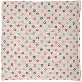 Organic Spelt Cushion 19 x 19 cm Organic Filling & Organic Fabric Dots Small Grain Cushion Heat Cushion & Cold Compress