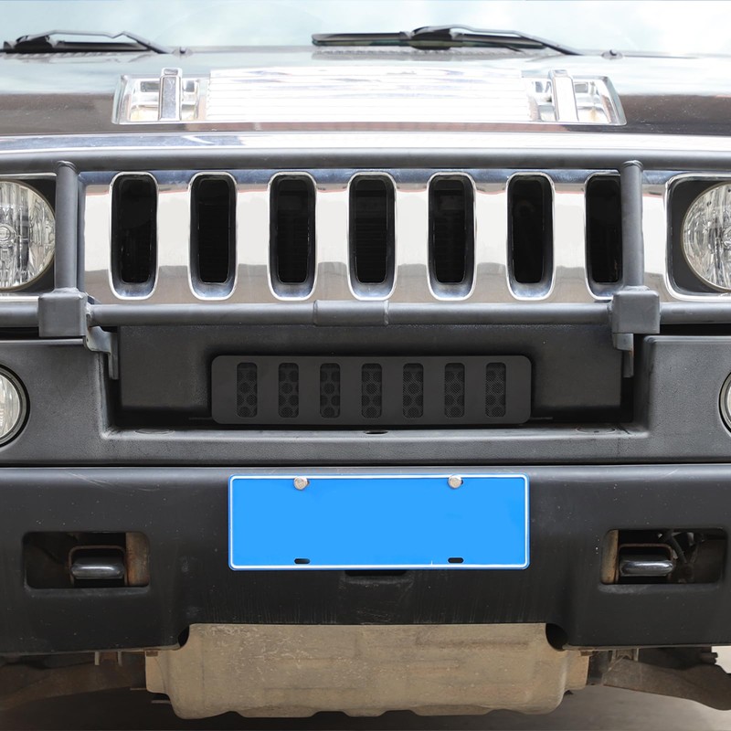 PIUGILH Front Bumper Lower Grille Cover Compatible with Hummer H2