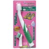 Sonic Scrubber Electric Shoe Brush, Green, Width 1.4 x Depth