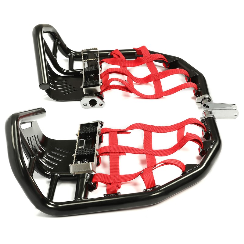 KUAFU Nerf Bars Foot Peg Heel Guard Aluminum Compatible with