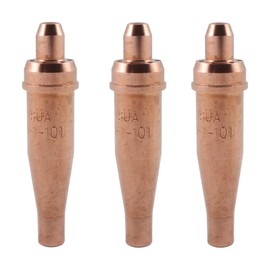 SÜA® - (3 PACK) SÜA® - 1-101 Series Acetylene Cutting Tip - Compatible with Victor Torches. Sizes: 0, 1 and 2