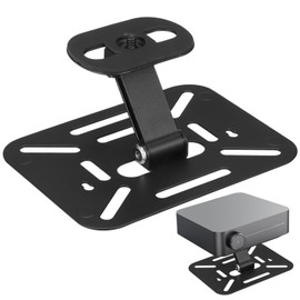 MAGICLULU Projector Foldable Stand 360° Rotation Angle Adjustable Stand Mini Ceiling Wall Projectors Mount Metal Desktop Holder Mount Compatible with Most Projectors for Home Office