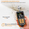 Neoteck Pinless Wood Moisture Meter 5-40mm Color LCD Non-Destructiv