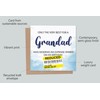 Birthday Card for Grandad, Funny Grandad Birthday Card, Reduced Sticker,