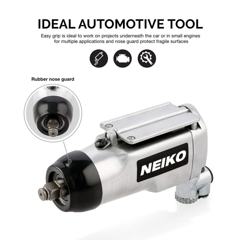 Neiko 30088A 3/8" Drive Butterfly Impact Wrench, 75 Foot/Pound High